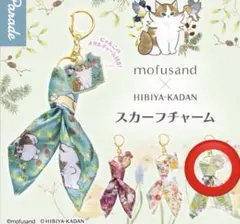 mofusand　 日比谷花壇 スカーフチャーム　デリケートジオメトリー　②