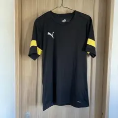 PUMA ブラック/イエロー シャツ Lサイズ