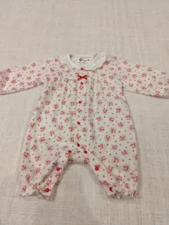 花柄ロンパース 70