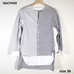 ☆状態良好☆MACPHEE マカフィー シャツ チュニック size36のサムネイル