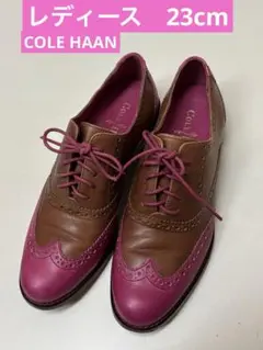 COLE HAAN コールハーン　レディースウィングチップ　ローファーのサムネイル