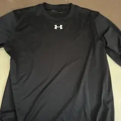 Under Armour HeatGear ブラックシャツ LG