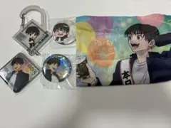 呪術廻戦 灰原雄 カラビナ 缶バッジ ポーチ まとめ売り
