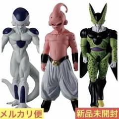 【新品未開封】ドラゴンボール フリーザ 魔人ブウ セル フィギュア 出陣 3種③