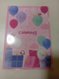 新品　ノベルティ　キャンメイク　CANMAKE TOKYO クリアファイル