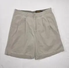 80s-90s 黒タグW32相当 Eddie Bauer アイボリーチノショーツのサムネイル