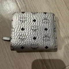 今週限定 MCM ブラックレザー 長財布 マルチカラー - メルカリ