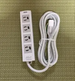 ELECOM 延長コード マグネット 2ピンプラグ付属付き