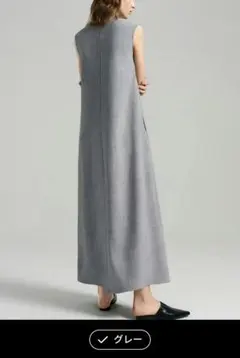 ハイネックワンピースAライン　　　6