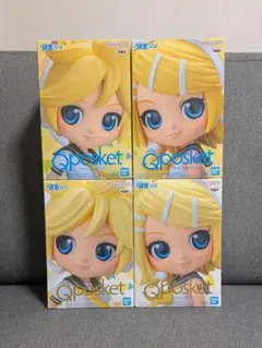 Qposket　鏡音レン　鏡音リン　フィギュア　ABカラー