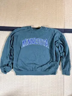 MINNESOTA ロゴ スウェット トレーナー