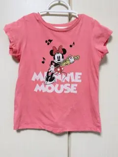 ユニクロ　ミニーマウス Tシャツ ピンク