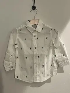 Paul Smith JUNIOR ポールスミス 昆虫刺繍 長袖シャツ 90