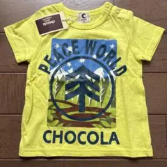 イエロー Tシャツ PEACE WORLD CHOCOLAのサムネイル