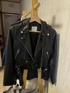 Bershka レザー ライダースジャケット S サイズ