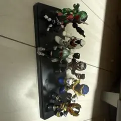 39体仮面ライダーのフィギュア