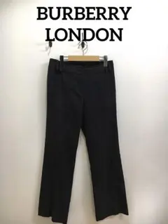 【バーバリーロンドン】Mサイズ　ブラック　ボトムスパンツ　シンプル　おしゃれ