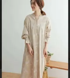 お値下【美品】URBAN RESEARCH DOORSフラワープリントワンピース