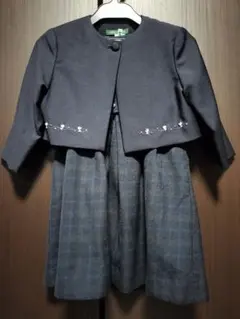 ミキハウス　ジャケット（120）、ワンピース（110）