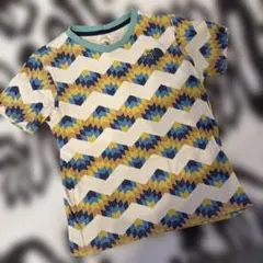 THE NORTH FACE 幾何学模様 Tシャツ 140