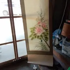 掛け軸 日本画 原田快元 - メルカリ