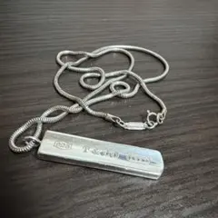 Tiffany ナローバー ネックレス 925