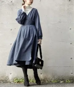 every very nice claup / カシュクールワンピース