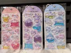 サンリオ　ウォーターシールセット 3種セット