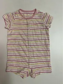 70 女の子　ミキハウス　ロンパース