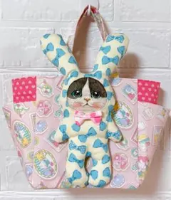 ざ*ろ様 コヤンイサムチョン ミルク ハンドメイド トートバッグ