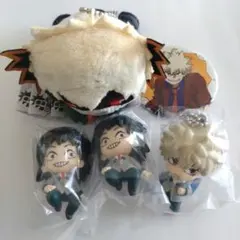 僕のヒーローアカデミア爆豪勝己・ 瀬呂範太グッズセットまとめ売りはぐキャラガチャ