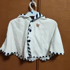 ミキハウスのポンチョブランケットです。値下げ交渉しました(^^)