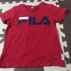 FILA レッド Tシャツ