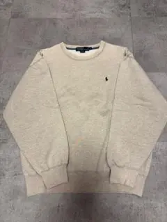 90s Polo Ralph Lauren スウェット トレーナー 刺繍ロゴ