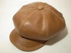 ダッパーズ Horsehide Leather Work Cap Lサイズ - メルカリ