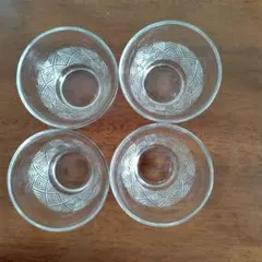 ガラス器4個