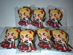 鬼滅の刃　BOX購入特典　煉獄杏寿郎　ぺたん娘　ラバーストラップ