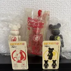 藤井フミヤ　ベアブリック　BE@RBRICK 　2種 (3体) まとめ売り 藤井フミヤ ベアブリック BE@RBRICK 2種 (3体) まとめ売り - メルカリ