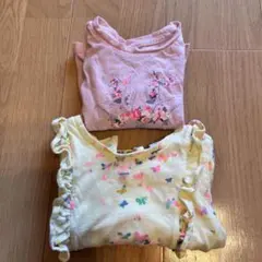 GAP長袖Tシャツ2枚セット 80cm
