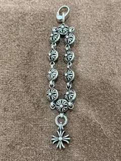 silver cross ball wallet chain 刻印 187g - メルカリ