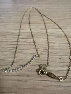 viju K18 WG0.2ct ダイヤネックレス - メルカリ