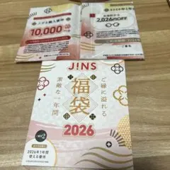 JINS福袋2026 10,000円分
