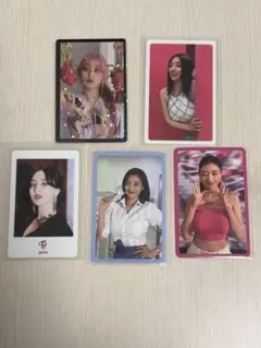 TWICE ジヒョ フォトカード 5枚セット