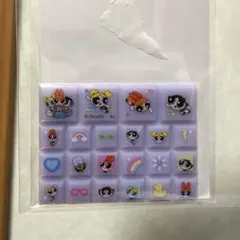 パワーパフガールズ ドロップブロックシール　タイルシール　おすそわけ