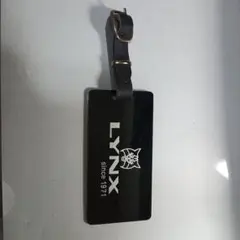 LYNX ゴルフ ネームプレート ブラック