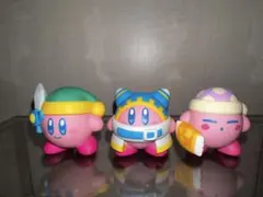 星のカービィ まんまるソフビフィギュア3点セット(バラ売り可)