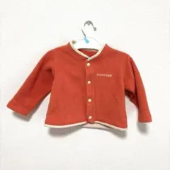 mont-bell フリースアウター オレンジ　80センチ