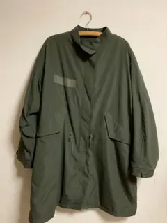 kutir オリーブグリーン モッズコート フリース素材