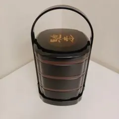 黒色の3段重箱　六三郎　未使用品