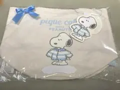 ジェラートピケ スヌーピー　オリジナルアート キャンバスミニトートバッグ